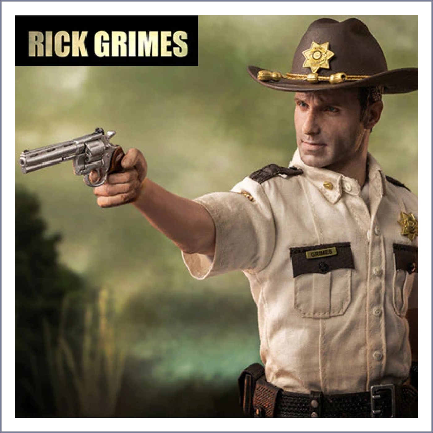 Rick Grimes Soldier Model Full Set 12'' Action Figure