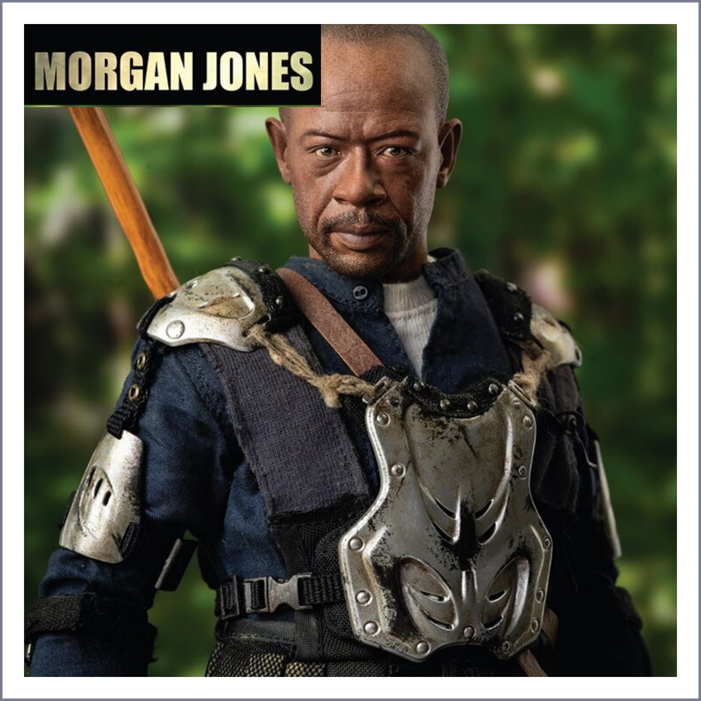 The Walking Dead Morgan Jones Male Soldier Action Doll Full Set