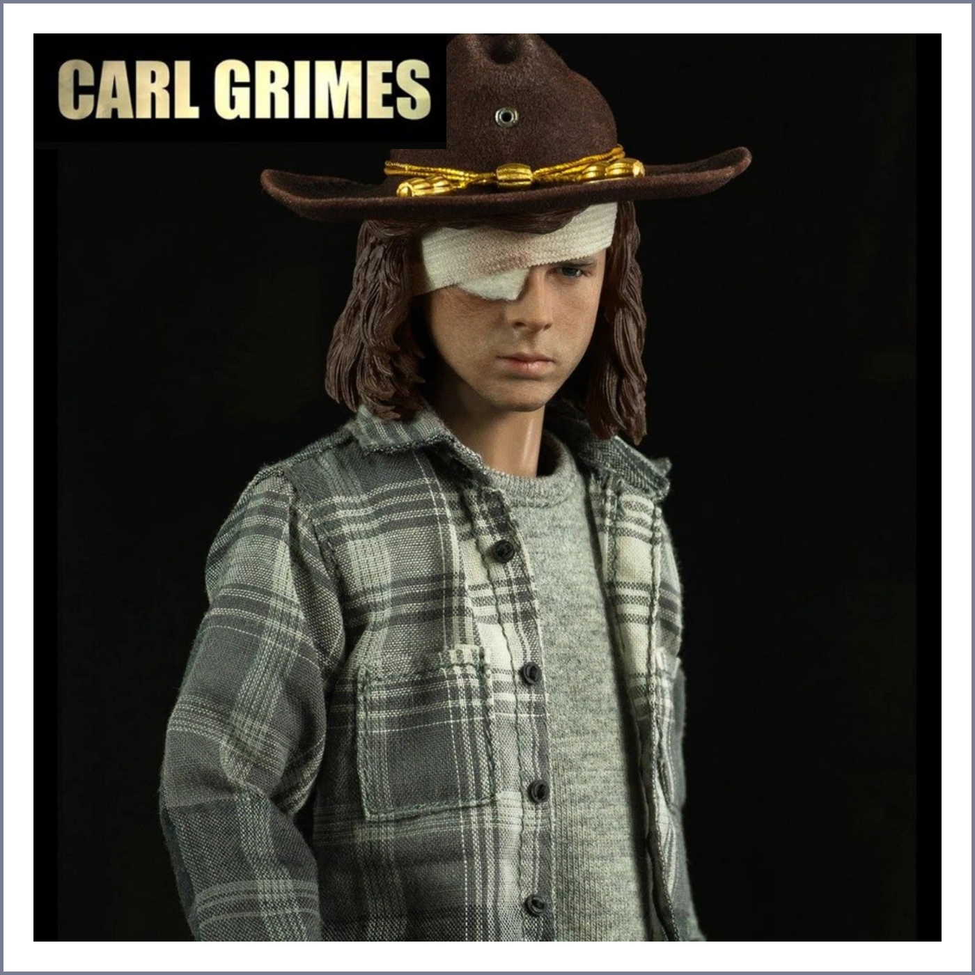 The Walking Dead Carl Grimes Male Warrior Soldier Full Set Action Figure